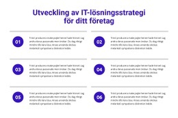 Strategiutveckling För IT-Lösningar - Kreativ Multifunktionsmall