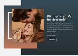 Bli Inspirerad - Personlig Webbplatsmall