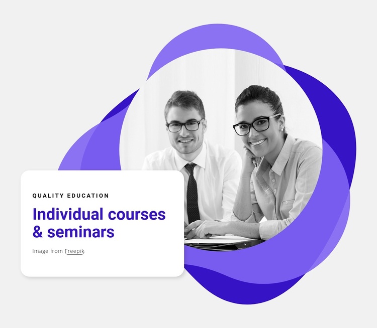 Individual seminars Template