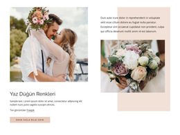 Yaz Düğünü Renkleri - Açılış Sayfası
