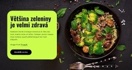 HTML5 Zdarma Pro Zelenina A Ovoce