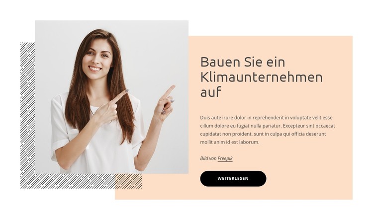 Klimaunternehmen CSS-Vorlage