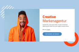 Kreative Markenagentur – Kostenloses Joomla-Website-Template