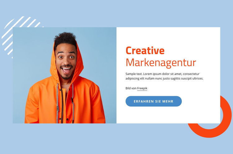 Kreative Markenagentur WordPress-Theme