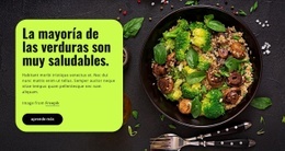 Vegetales Y Frutas - Plantilla Gratuita