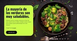 Vegetales Y Frutas: Plantilla HTML5 Definitiva