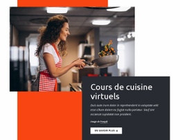 Conception De Sites Web Cours De Cuisine Virtuels Pour N'Importe Quel Appareil