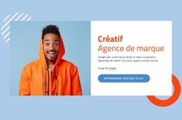 Agence De Création De Marque - Modèle HTML5 Réactif