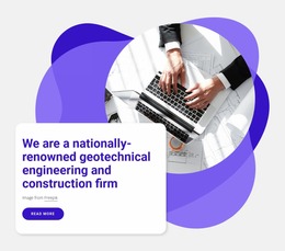Engineering Construction Firm - Website Design