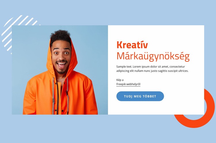 Kreatív márkaügynökség Weboldal tervezés
