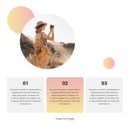 Travel Agency In Egypt - Easy-To-Use One Page Template