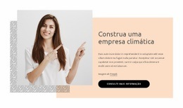 Construtor De Sites Gratuito Para Empresa De Clima