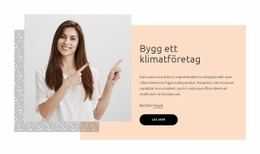 Klimatföretag Gratis CSS-Mall