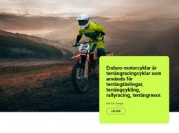 Mest Kreativa WordPress-Tema För Enduro Motorcyklar