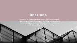 Über Die Unternehmensentwicklung - Zielseite