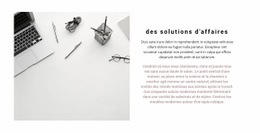 Optimisation Du Lieu De Travail – Page De Destination HTML5