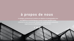 À Propos Du Développement De L'Entreprise - Thème WordPress Professionnel Personnalisable