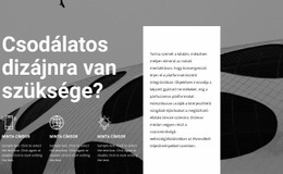 Tervezési És Stílusszolgáltatások - Ingyenes HTML-Sablon