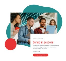 Progettista Di Siti Web Per Società Di Consulenza Gestionale