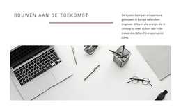 Sitesjabloon Voor Succes Begint Met Orde