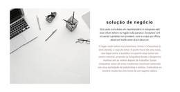 Otimização Do Local De Trabalho Modelo De Site