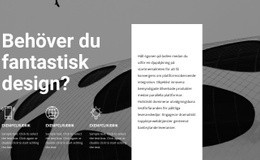 CSS-Layout För Design- Och Stiltjänster