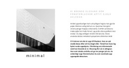 Foto Och Mycket Text Responsiv CSS-Mall