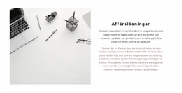 Arbetsplatsoptimering - Bästa HTML-Mallen