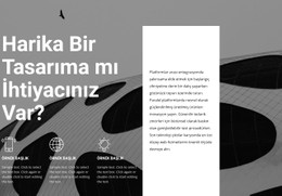 Tasarım Ve Stil Hizmetleri Için CSS Düzeni