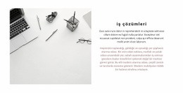 İşyeri Optimizasyonu - Özelleştirilebilir Profesyonel Tek Sayfalık Şablon