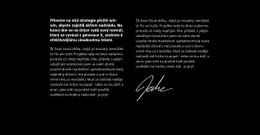 Text A Autogram – Stažení Šablony Webu