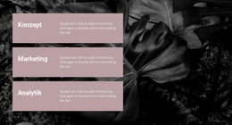 Woran Wir Arbeiten - Mehrzweck-Landingpage