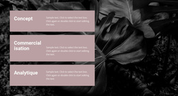 Modèle CSS Pour Sur Quoi Nous Travaillons