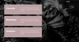 Su Cosa Stiamo Lavorando Modello Di Sito Web HTML CSS