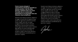 Testo E Autografo - Download Del Modello Di Sito Web