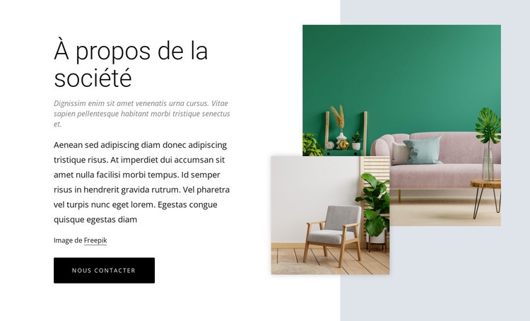 Design d'intérieur en ligne Modèles de constructeur de sites Web