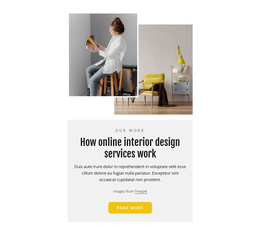 Online Interior Design Services - Ultimate Joomla Template