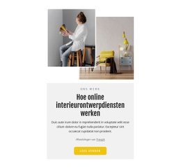 Online Interieurontwerpdiensten - Eenvoudig Ontwerp