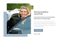 Szablon CSS Dla Wynajmij Idealny Samochód