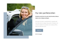 Hyr En Perfekt Bil - Webbplatsmall
