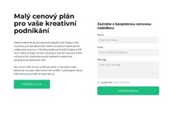 Responzivní Webová Šablona Pro Napište Zpětnou Vazbu