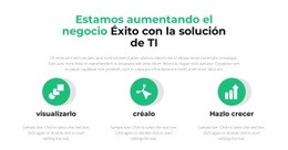 Tres Pasos Importantes - Maqueta De Sitio Web Profesional