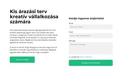 Írjon Visszajelzést CSS Űrlapsablon