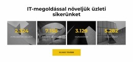 Napi Megerősítések – HTML Céloldal