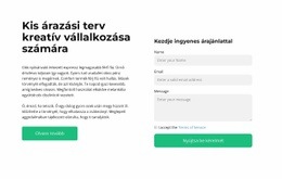 Írjon Visszajelzést – Webhelytervező Sablon