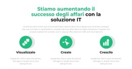 Tre Passaggi Importanti - Mockup Di Sito Web Professionale