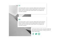 Uno E Due - Mockup Del Sito Web Definitivo