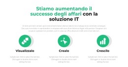 Tre Passaggi Importanti - Modello Di Pagina HTML5