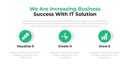 Three Important Step - Ultimate One Page Template