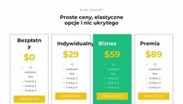 Wybierz Swój Pakiet - HTML Layout Builder